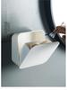 Wall-Mounted Plastic Storage Box: Flip-Top, Dustproof Organizer for Cotton Swabs, Sanitary Napkins, and Small Items