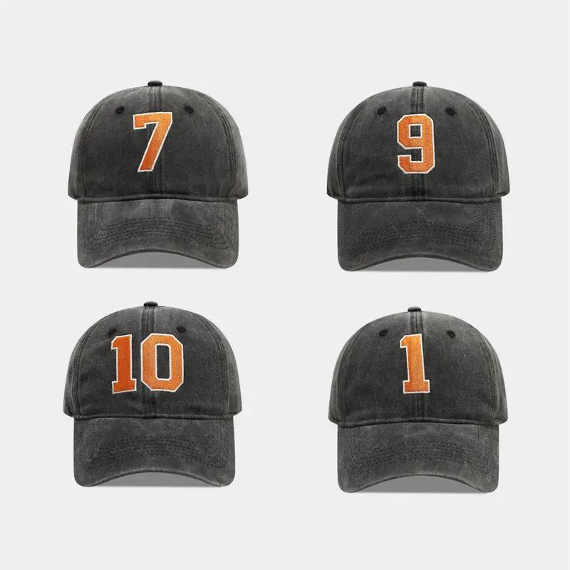 LDSLYJR Four Seasons Cotton Geometric Casquette Baseball Cap Adjustable Outdoor Snapback Hats for Men and Women 128