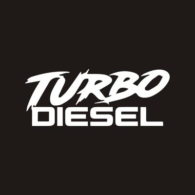 Autocollant de voiture TURBO DIESEL 12,9 cm x 5 cm, en vinyle, pour carrosserie, décoration de voiture, pour porte et fenêtre