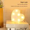 Plastic LED String Lights 6.3 in Battery Operated Lights Festival Decor Lights  Christmas Ornament