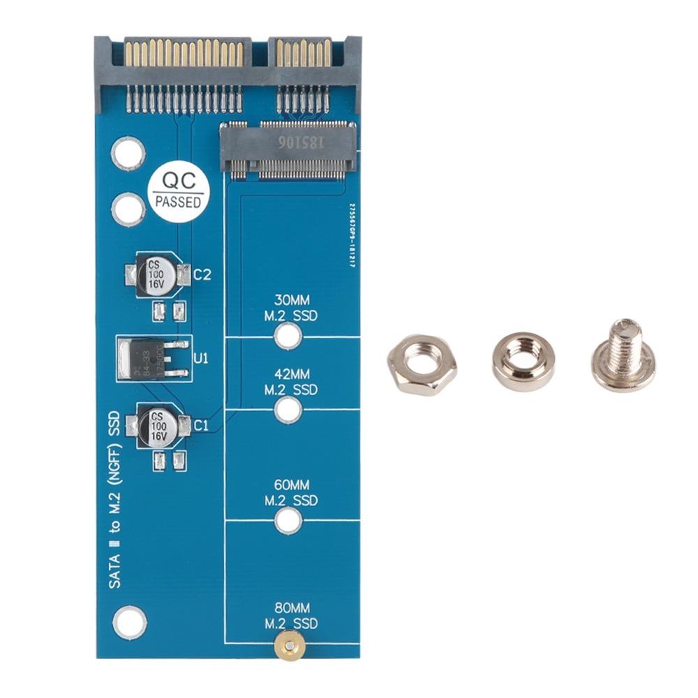 

No Driver Installation M.2 To SATAs Converter Card SSD Solid State Drive Upgrade