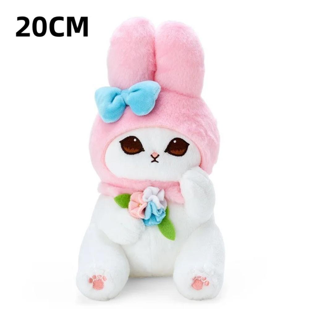 Kawaii Mofusand Kot Rekin Gry Pluszowe Zabawki Plecak Breloczek Kreatywny Uroczy Kreskówkowy Wypchana Lalka Akcesoria Prezent Urodzinowy dla Przyjaciela