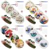 4 Pack Scenery DIY Stitches Kit with Embroidery Hoop Embroidery Stitches Practice Kit for Beginners Gift for Craft Lovers