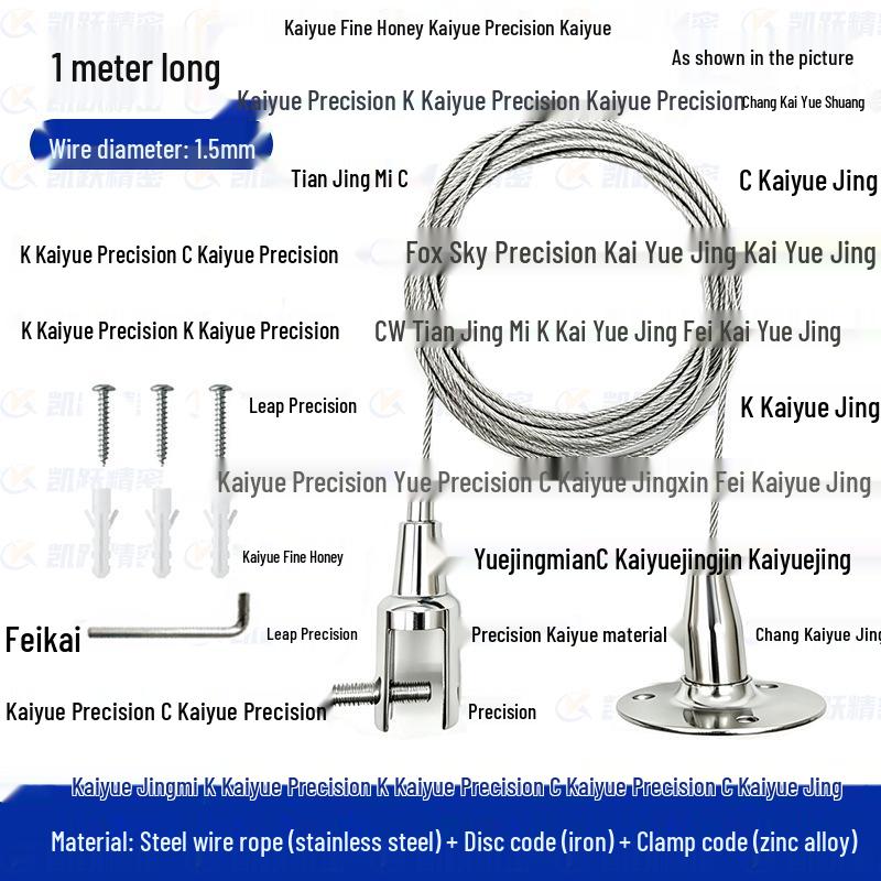 Adjustable Stainless Steel Photo Frame Hanging Wire for Billboards