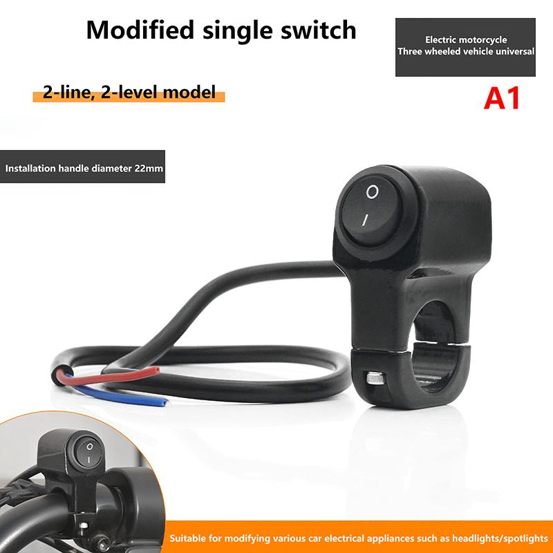 

Универсальный мотоциклетный руль 1/2 передачи 3-позиционный переключатель Вкл/Выкл Мини-фара дальнего света Фары Прожекторы Переключатель управления Мото инструменты