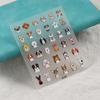 5D Embossed Nail Art Decals, Puppy Dog Nail Decals For Dog & Cat Lovers