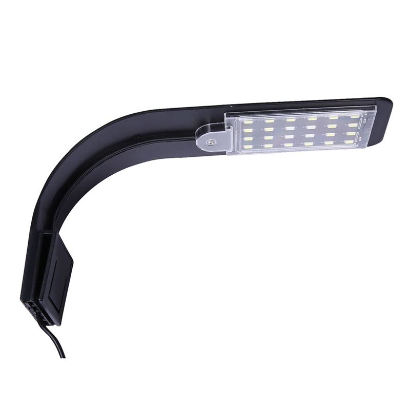 Practical-X5 Aquarium Light For Fish Tank Planted Aquarium 10W LED Light For Aquarium LED Lighting Anti-Fog Clip Lights EU Plug