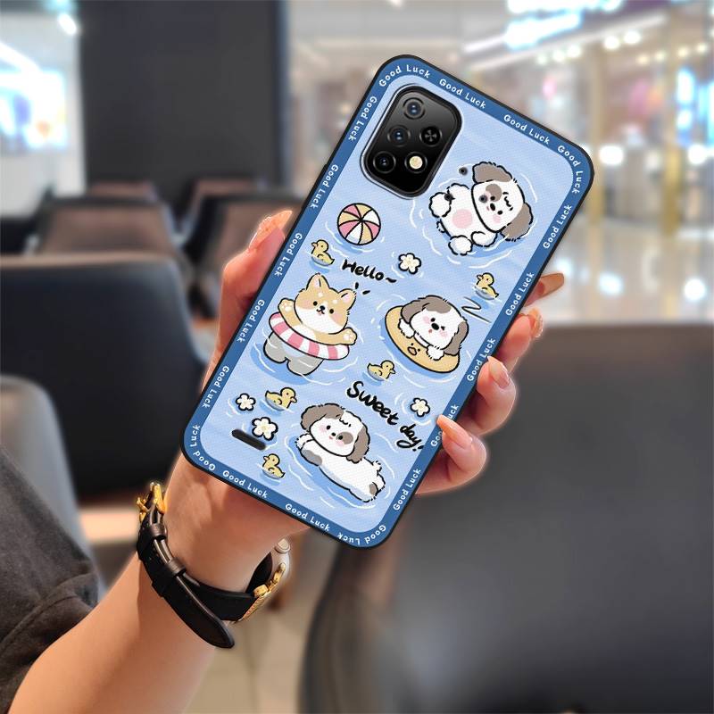 Cute Durable Phone Case For UMIDIGI Bison X10 Silicone Dirt-resistant TPU Cartoon Anti-knock Soft Case Protective Cover