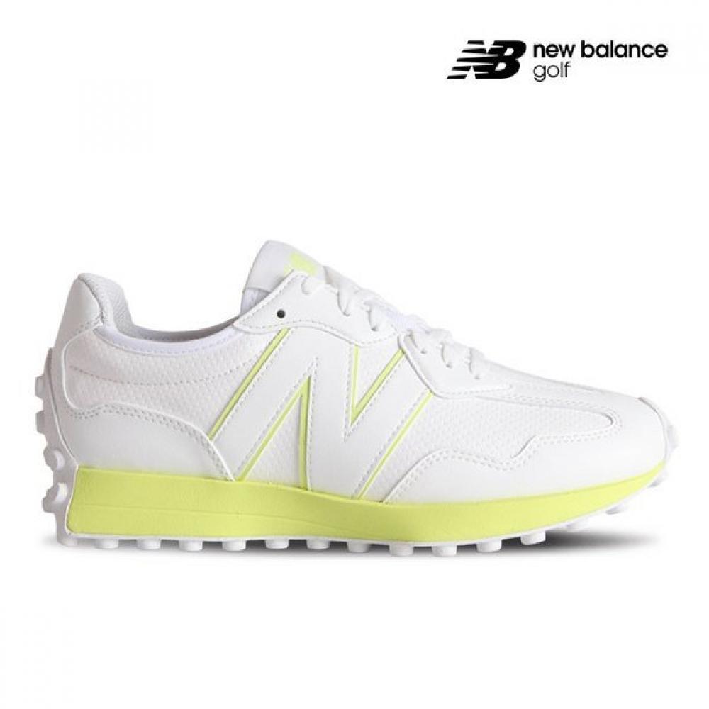 New Balance Ak Golf 2026 Wgs 327 Golf Shoes (white/lime) 250