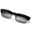 [MERRY PLEASURE] Sunglasses for Men and Women, UV Protection, Fashion Glasses, Browline, Semi-Tinted Lenses