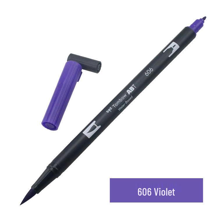 Tombow ABT Warm Color Double-Ended Watercolor Brush Pen for Students