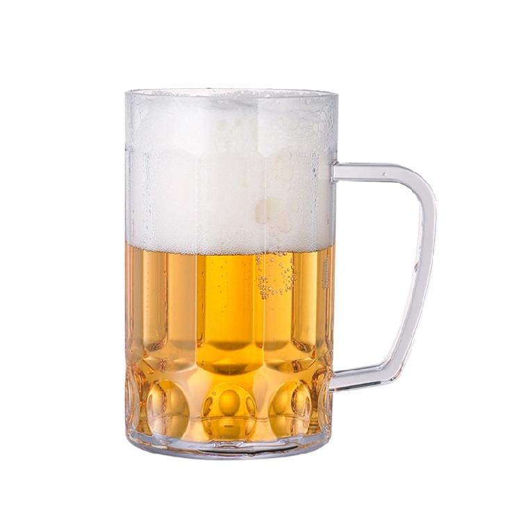 Bicchiere da Birra in Acrilico Antirottura, Tazze da Bevuta, Bicchieri per Succhi, per Latte, Coppa da Champagne