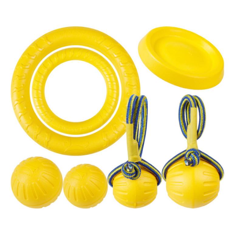 EVA Dog Toy: Floating Frisbee & Bite-Resistant Training Ring