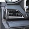 For Subaru Outback   Head Lamp Steering Wheel Gear Water Cup Holder Gear Shift Panel Cover Trim Carbon Fiber Accessories