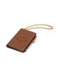 Athe Vanessabruno [Stamp] Brown Stamp Chain Strap Wallet Aaho6F457W2
