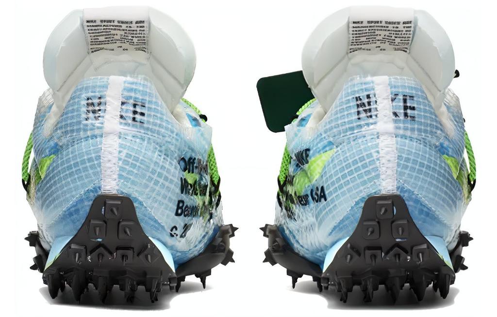 Nike X Off White Waffle Racer 'Vivid Sky' Women's CD8180-400
