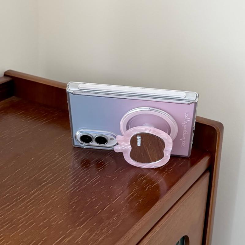 Custodia Magnetica per Telefono Colore Gradiente Coreano Per Samsung Galaxy Z Fold 8 Z Fold8 Cover con Supporto Stand Grip Magsafe Custodie Carine