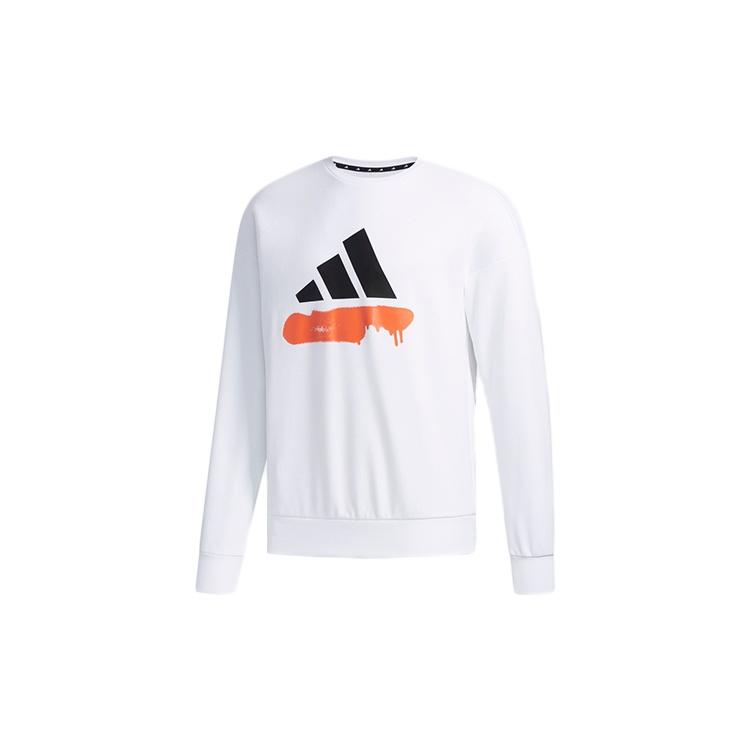 adidas O2 SWT BOS Casual Sports Pullover White Men s FM9406 S