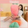 Toys Carrot Plush Cute Cartoon Girls Sleeping Companion Children Gifts Dolls