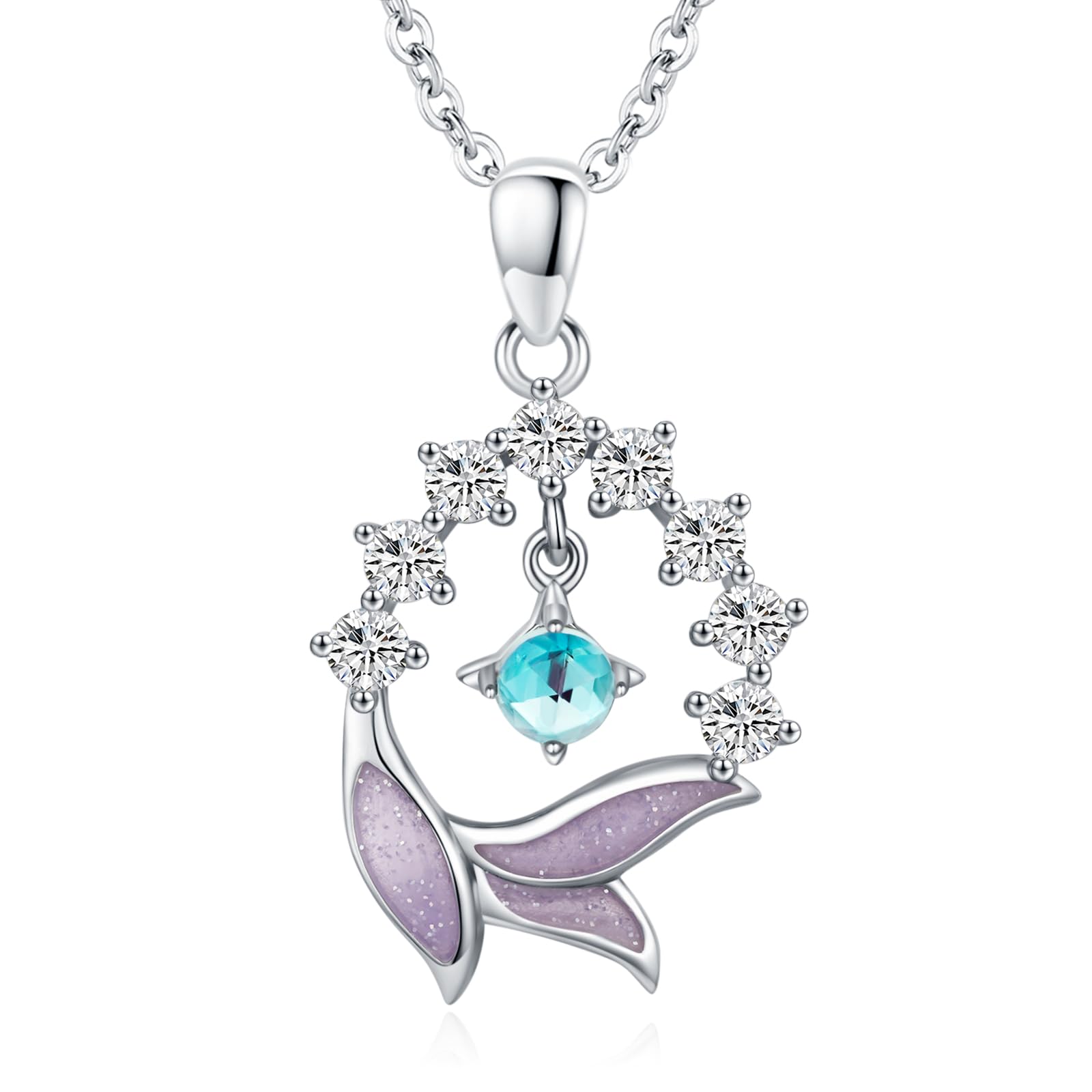 

Moonstone Silver Silver White Anniversary [StoryMidir] Necklace, 925, Hypoallergenic, Women s Pendant, Moonstone, Chain, 45+5cm, Adjuster, Accessory,