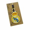 Barcelona, Real Madrid, Liverpool Teamwappen PVC Gummi Gepäckanhänger