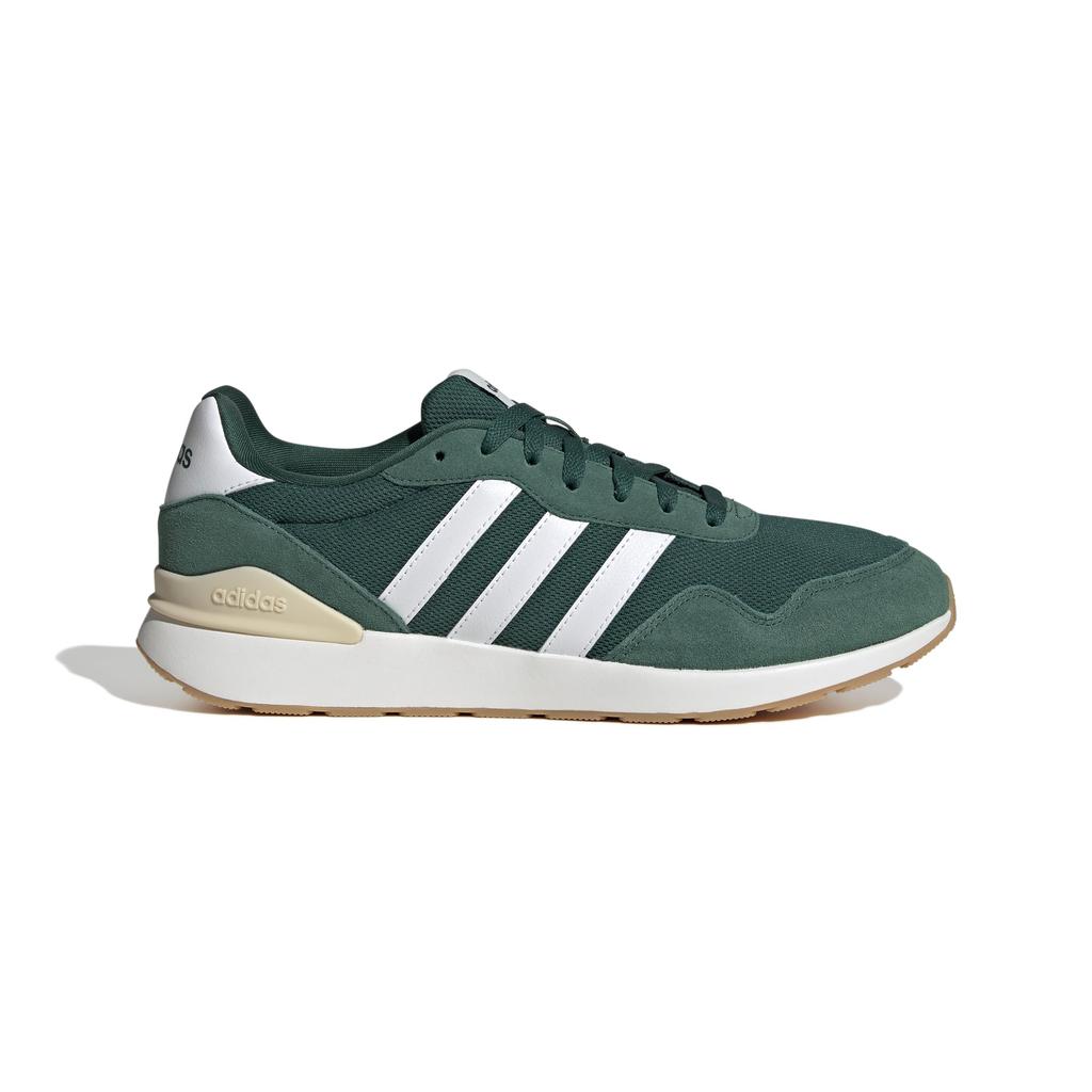 Adidas Run 60s OMT69 College Sand Size Cm 4.0 Sneakers, Green/Footwear White/Crystal (JS1003), 26.0