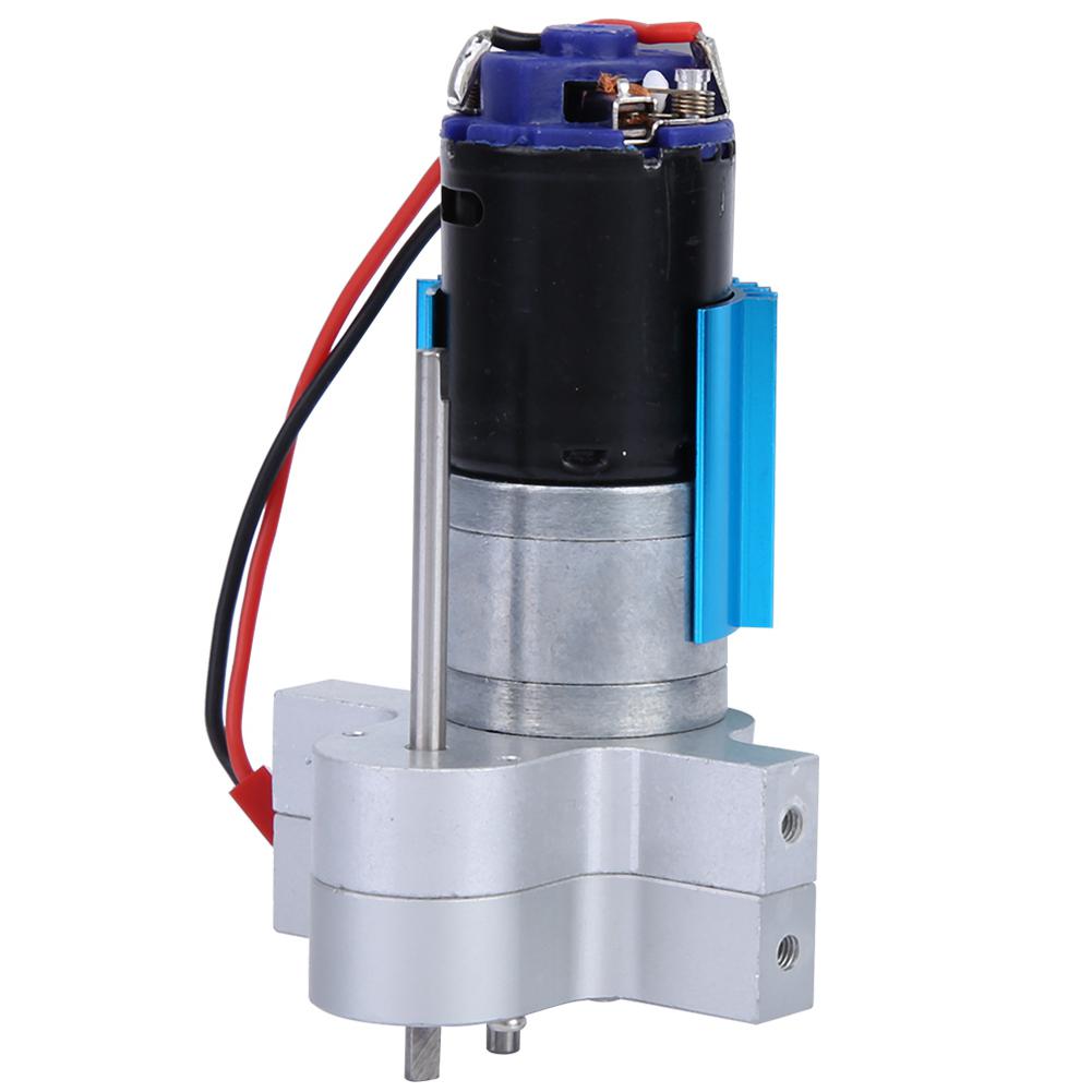 

Коробка передач зі зміною швидкості Металевий редуктор з щітковим двигуном 370 Аксесуар для радіокерованої машини