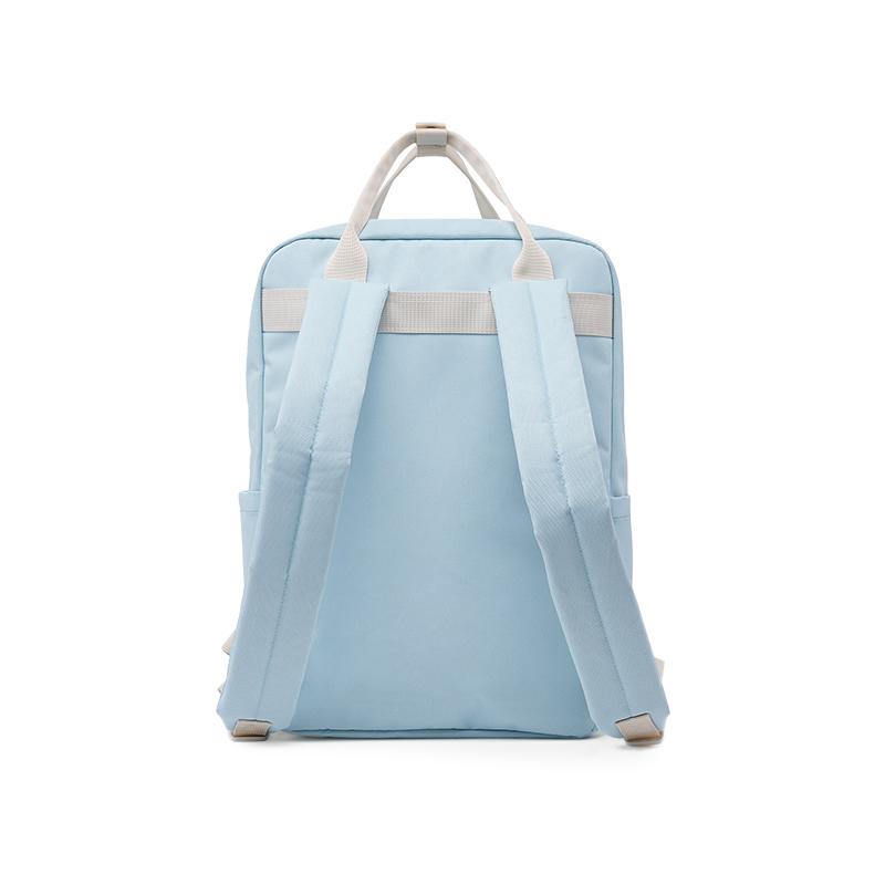 Dickies Minimalist Embroidered Logo Polyester Student Backpack Women Backpack Light-Green Purple Washed-Blue DK-B009