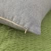 Polyester Disposable Waterproof Cloth Sofa Back Large Cushion Square Solid Color Pillow Case