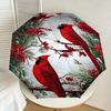 1PC Cardinal Umbrella-8-Rib Reinforced, Automatic Open, Lightweight & Durable, Fashion Accessory for Outdoor, H0392