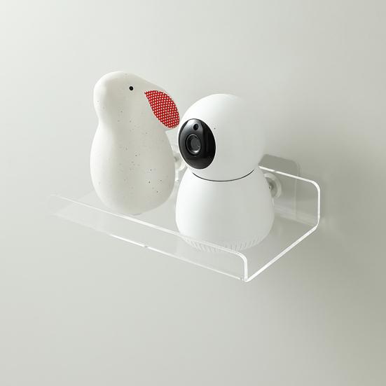 1 Set Wall Bracket Self-adhesive Strong Load-bearing Wall Mount Camera Holder Stand Household Supplies