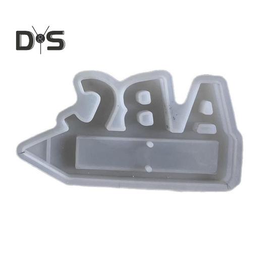 

Пасхальные силиконовые формы, формы для букв ABC, пасхальные подарочные формы для денег, гипсовая форма для литья, форма для кубиков льда в виде алфавита белый