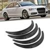 4pcs Flexible Fender Flares Wide Wheel Arches Splatter Guards Matte Black Universal Car Parts