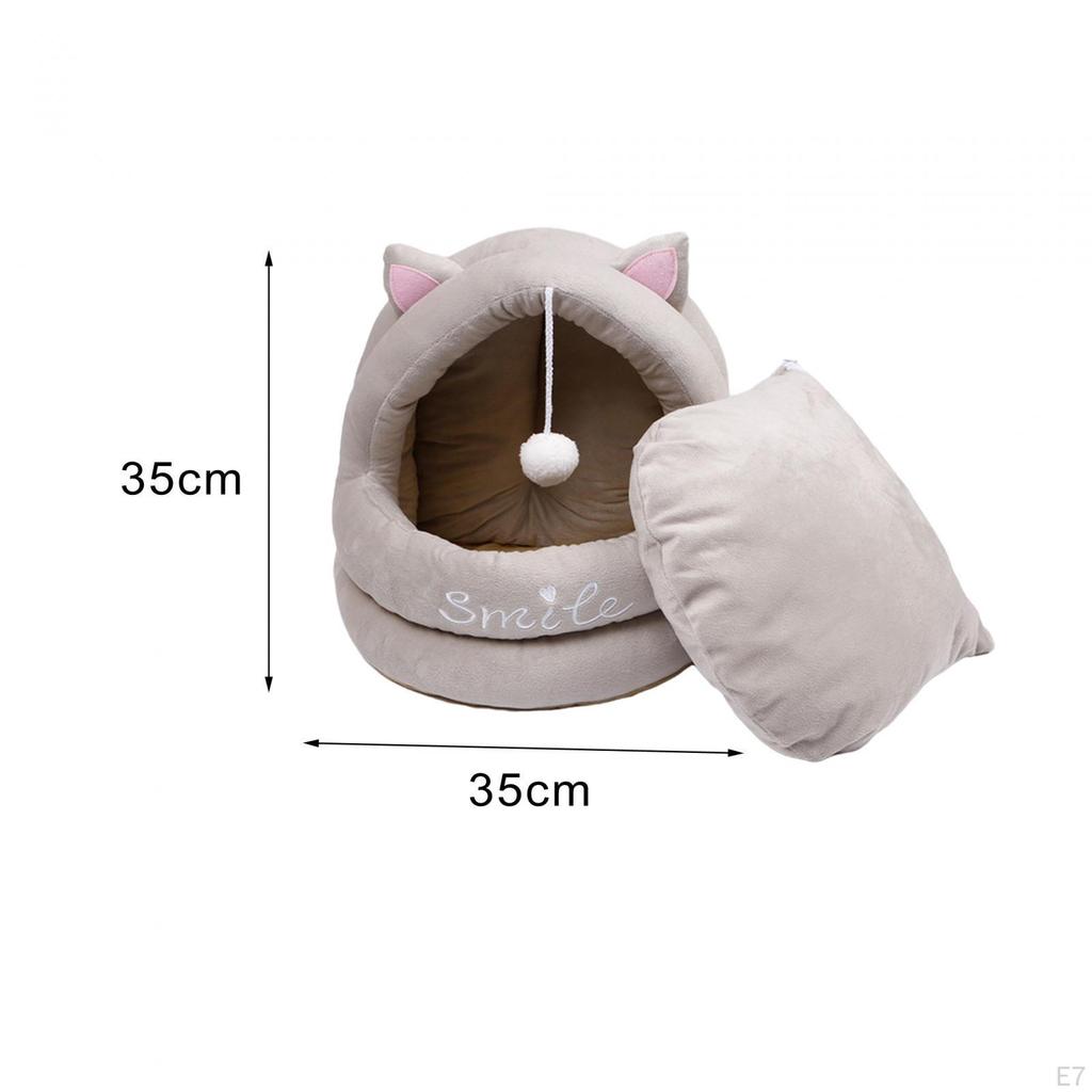 Cozy for Indoor Cats - Soft and Warm Cat Bed House