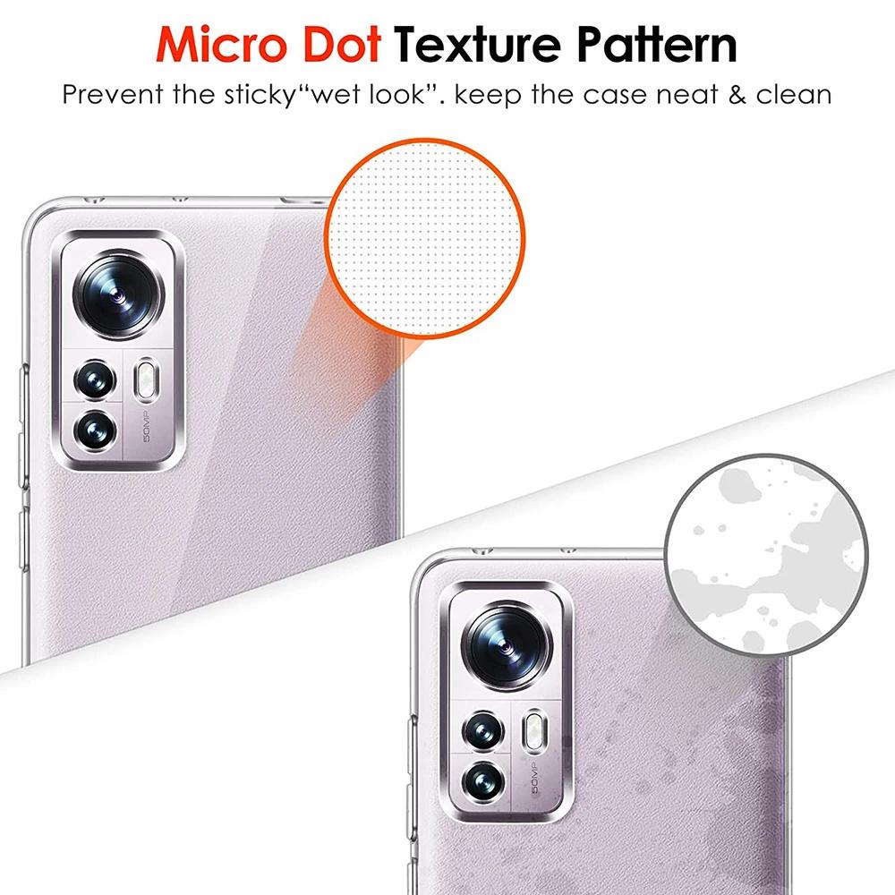transparent TPU Luxury Clear Silicone Case For Xiaomi Mi 12T Fundas Back Case Slim Shell Bumper Caqa