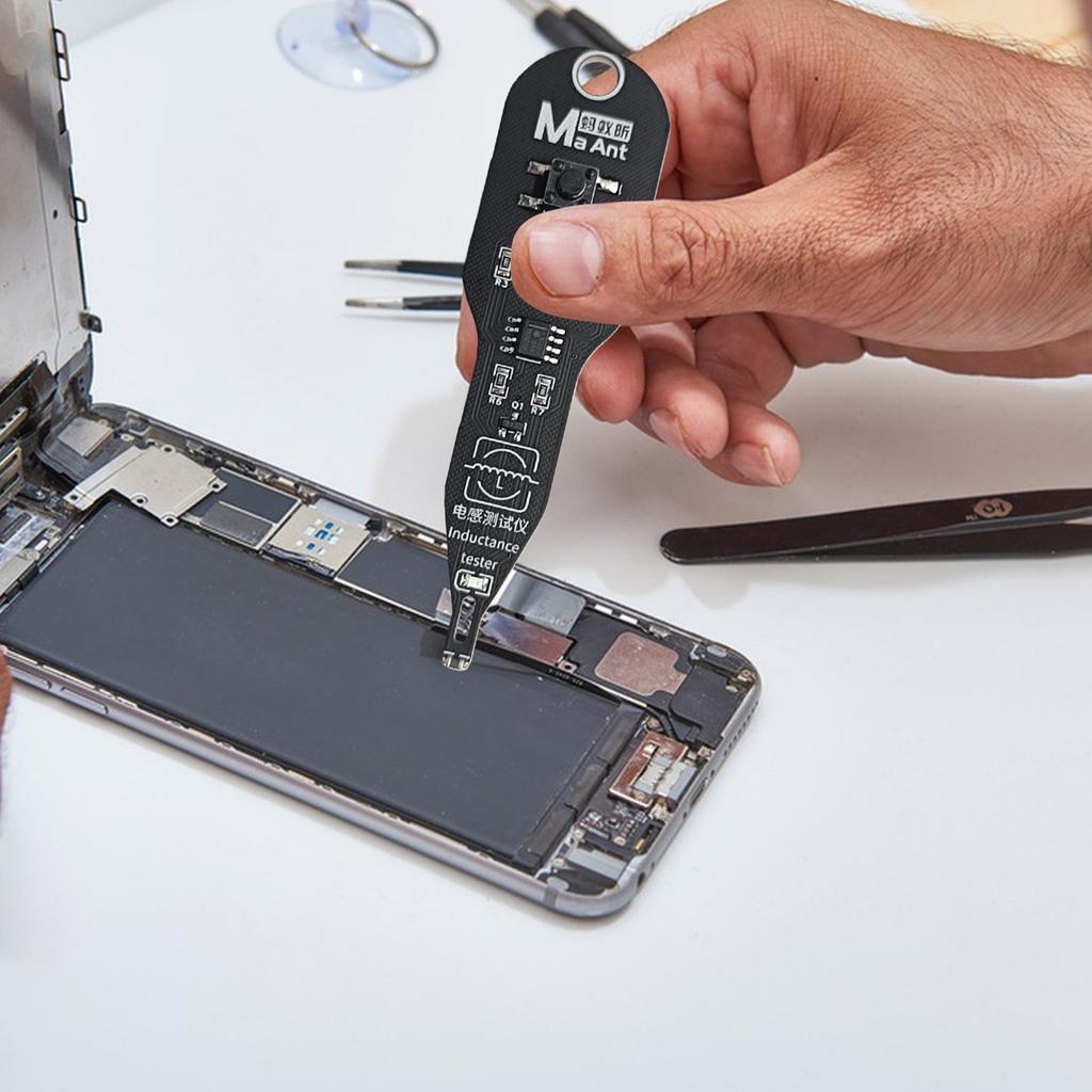 Induktivitätsmessgerät Leichtes Elektromagnetisches Induktionsinstrument Schnelles Fehlerprüfwerkzeug Reparatur von Mobiltelefon-Motherboards