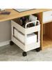 Carrello Portaoggetti a Rotelle 2 Piani Scaffale Mobile con Ruote Carrello Utilità per Casa Cucina Bagno Dispensa Lavanderia Garage Organizzazione