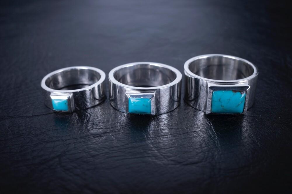 Josilver Signature Simple Square Ring (M) (A Type)