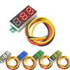 DC 0-100V LED-Anzeige Digitales Mini-Messgerät Voltmeter 3-Draht-Panel-Voltmeter Messgerät 0,28 Zoll Detektor Monitor Werkzeuge