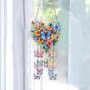 Acrylic Double Sided Flower Butterfly Diamond Painting Wind Chimes Wind Chimes DIY Diamond Kits DIY Rhinestones Wind Chime Kit