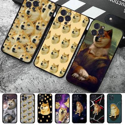 Doge Dog Cheems Meme Etui na telefon iPhone 13 Pro MAX 14 11 12 Mini X XS XR 6 7 8 Plus SE 2020 Miękka obudowa TPU