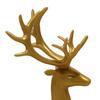 Christmas Reindeer Figurine Small Deer Statue Tabletop Resting/Standing Elk Sculpture for Indoor Home Office Tabletop Mantle Cabinet Desktop Decor