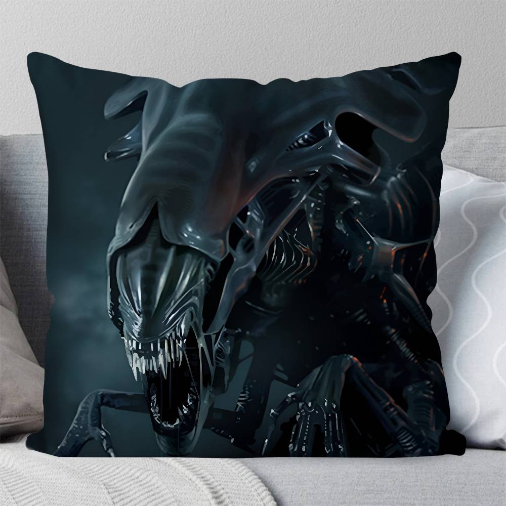 Classic Movie A-Alien Pillow Case Square Pillow Bedroom Sofa Leisure Comfort Cushion Car Living Room Home Decoration