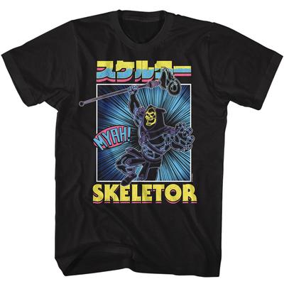 Masters of the Universe T-Shirt New Skeletor Burst Official Mens Black SM5XL Unisex T-Shirt