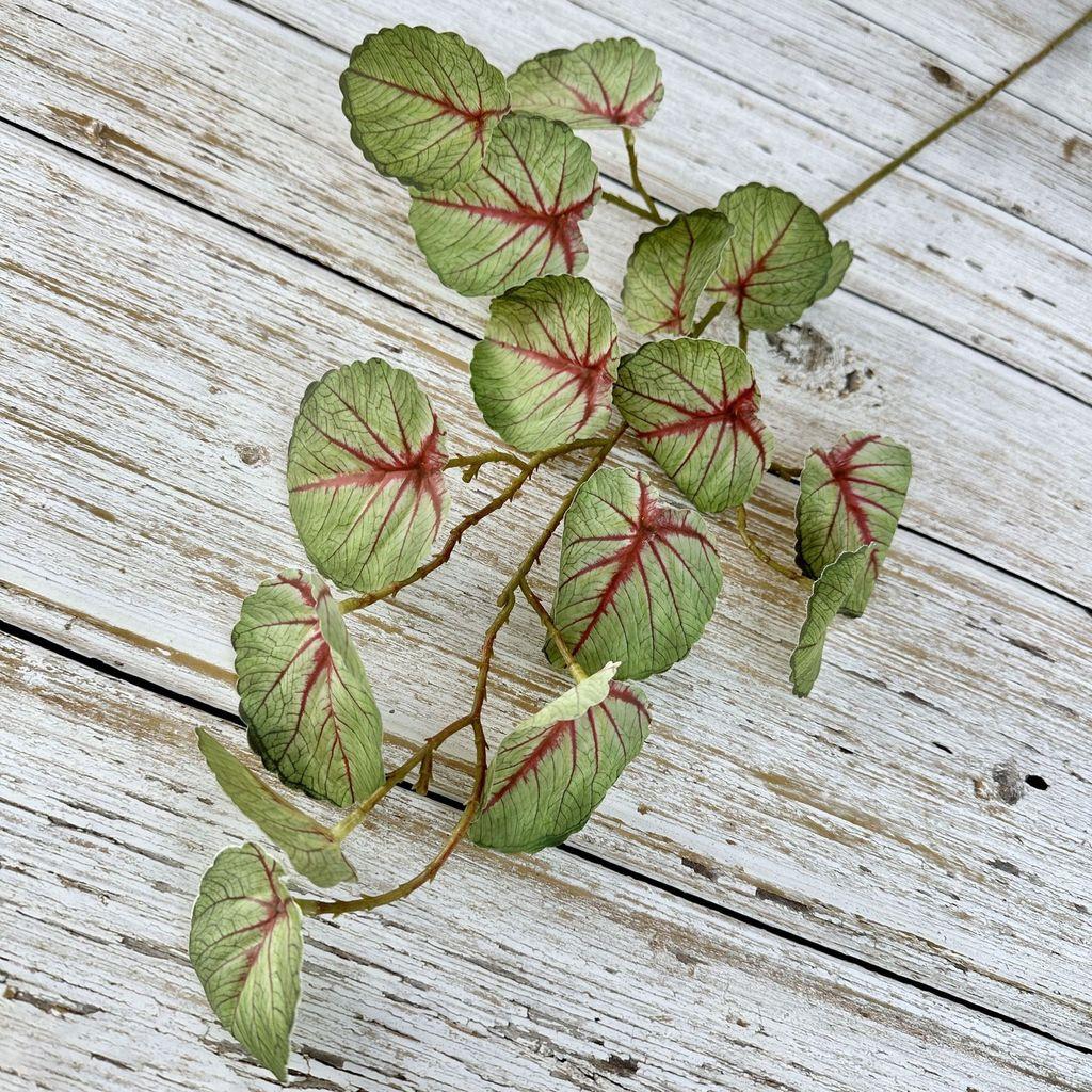 Silk Malus Spectabilis Leaf Faux Plant For Living Room Decoration
