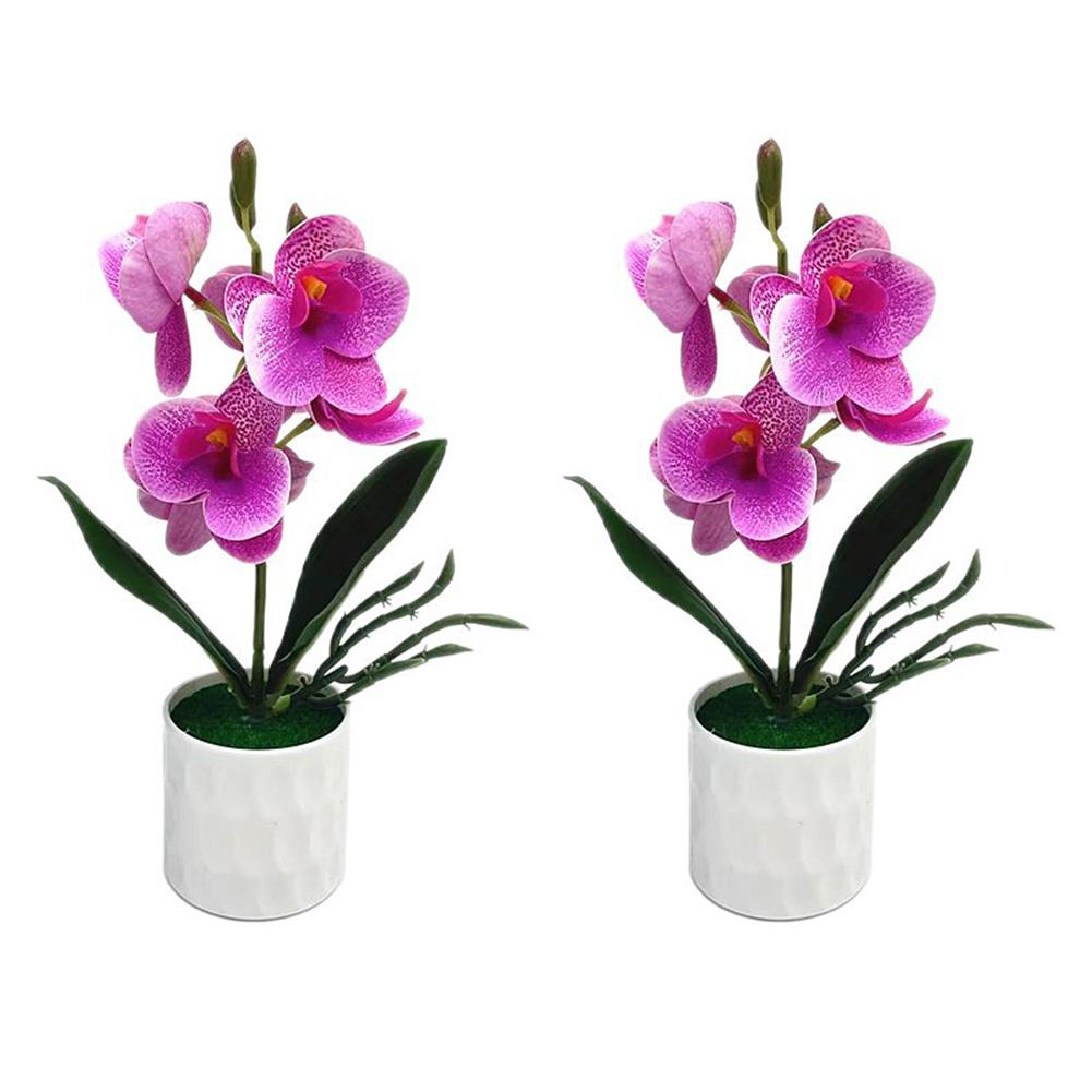 Artificial Orchids Event Decoration Potted Flowers