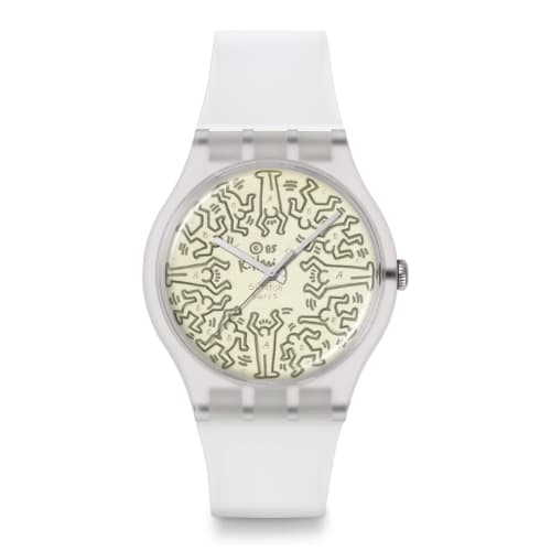 

Swatch FROM THE ARCHIVE SO29Z145 Transparent Watch