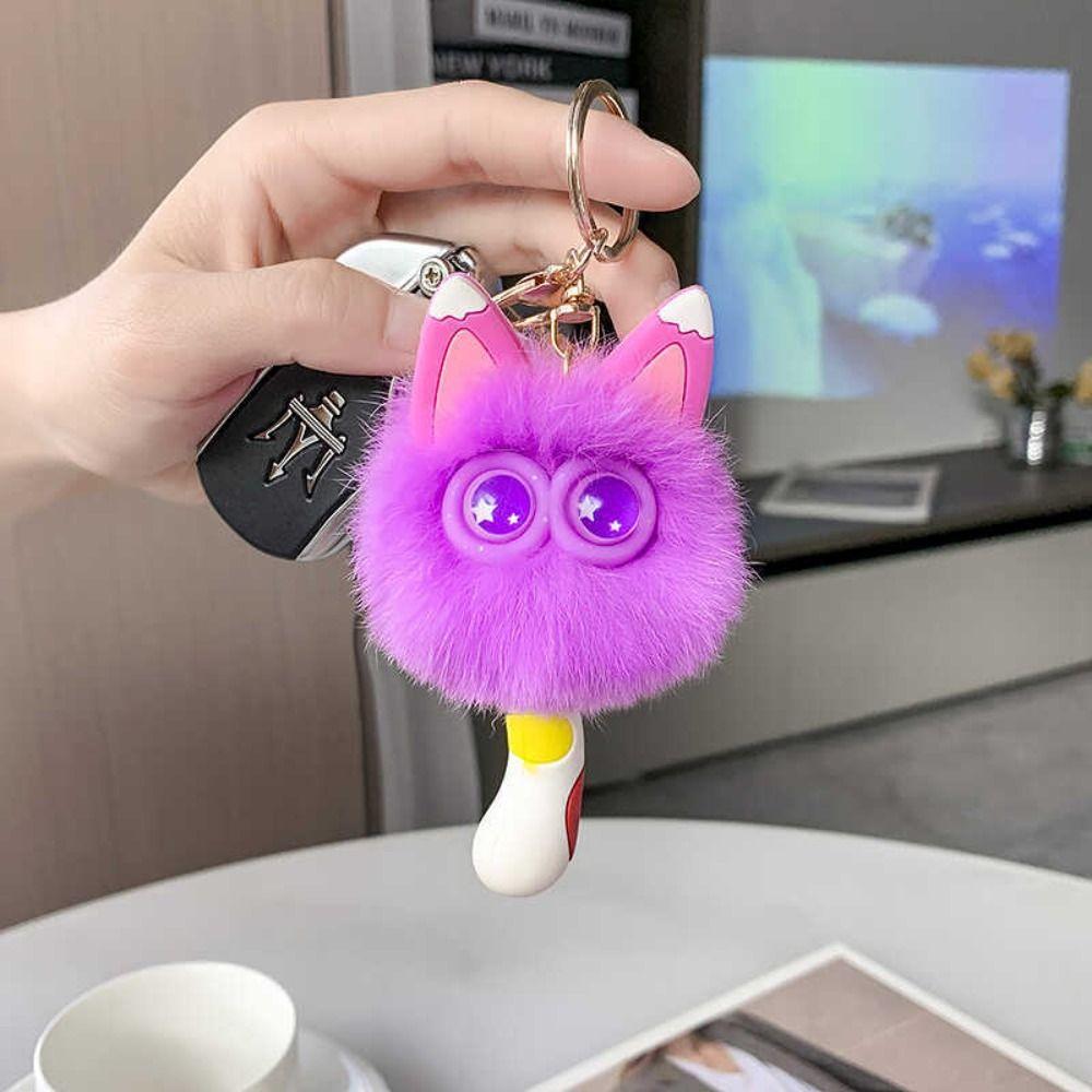 Creative Plush Pendant DIY Plush Keychain Plush Bag Decoration Imitation Plush Pendant