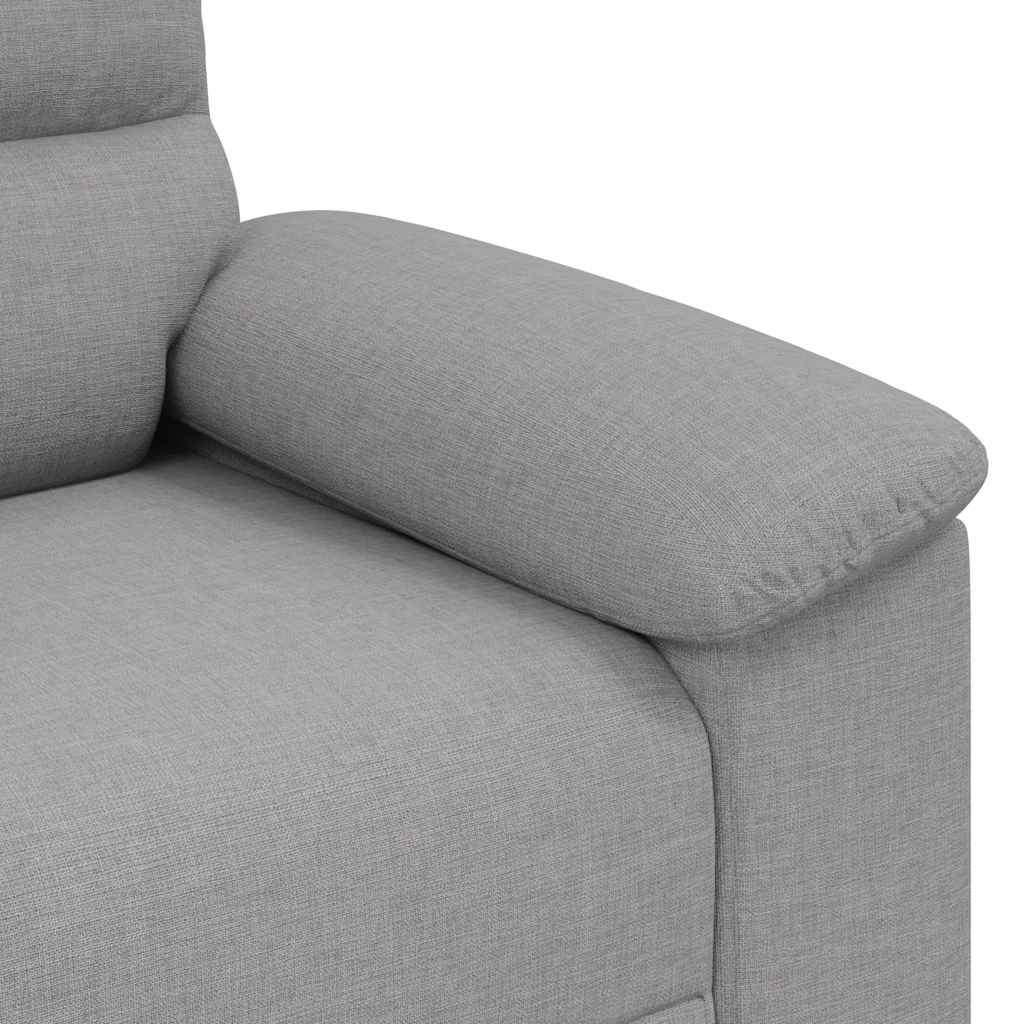 2 Seater Sofa Cloud Grey 160 X 81 X 84 Cm Fabric
