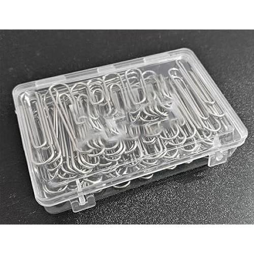 RSINC Jumbo Büroklammern aus Stahl, (100 Frieden)Größe Tägliche Nutzung zum Aufbewahren loser Blätter B0BWW899FF